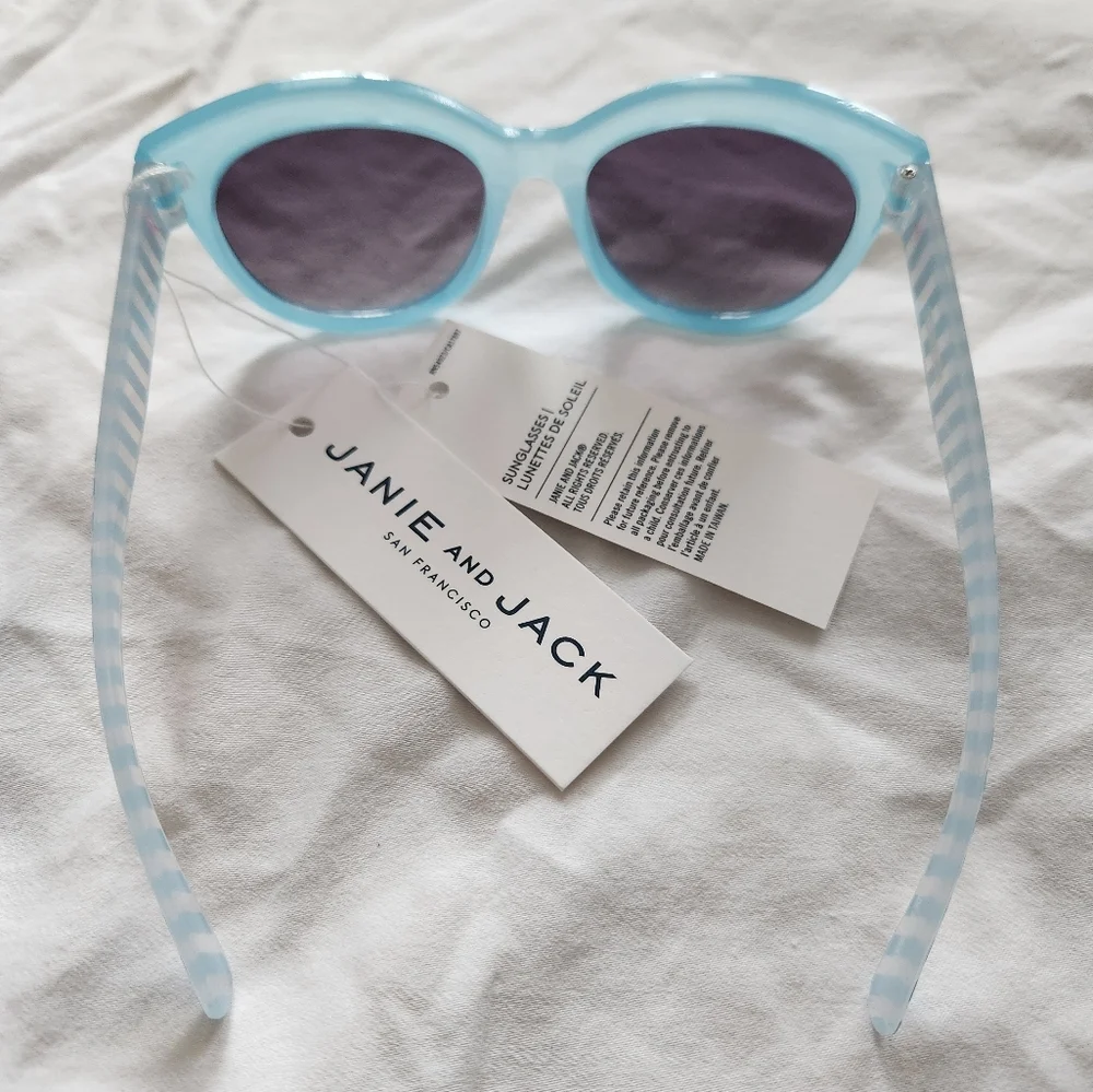 Janie and Jack Baby Blue Sunglasses- 4 Years and Up